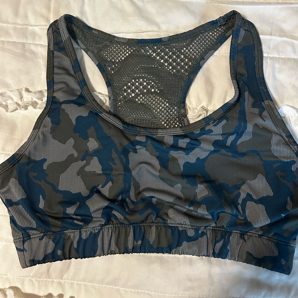 ZYIA Camo Bomber Bra